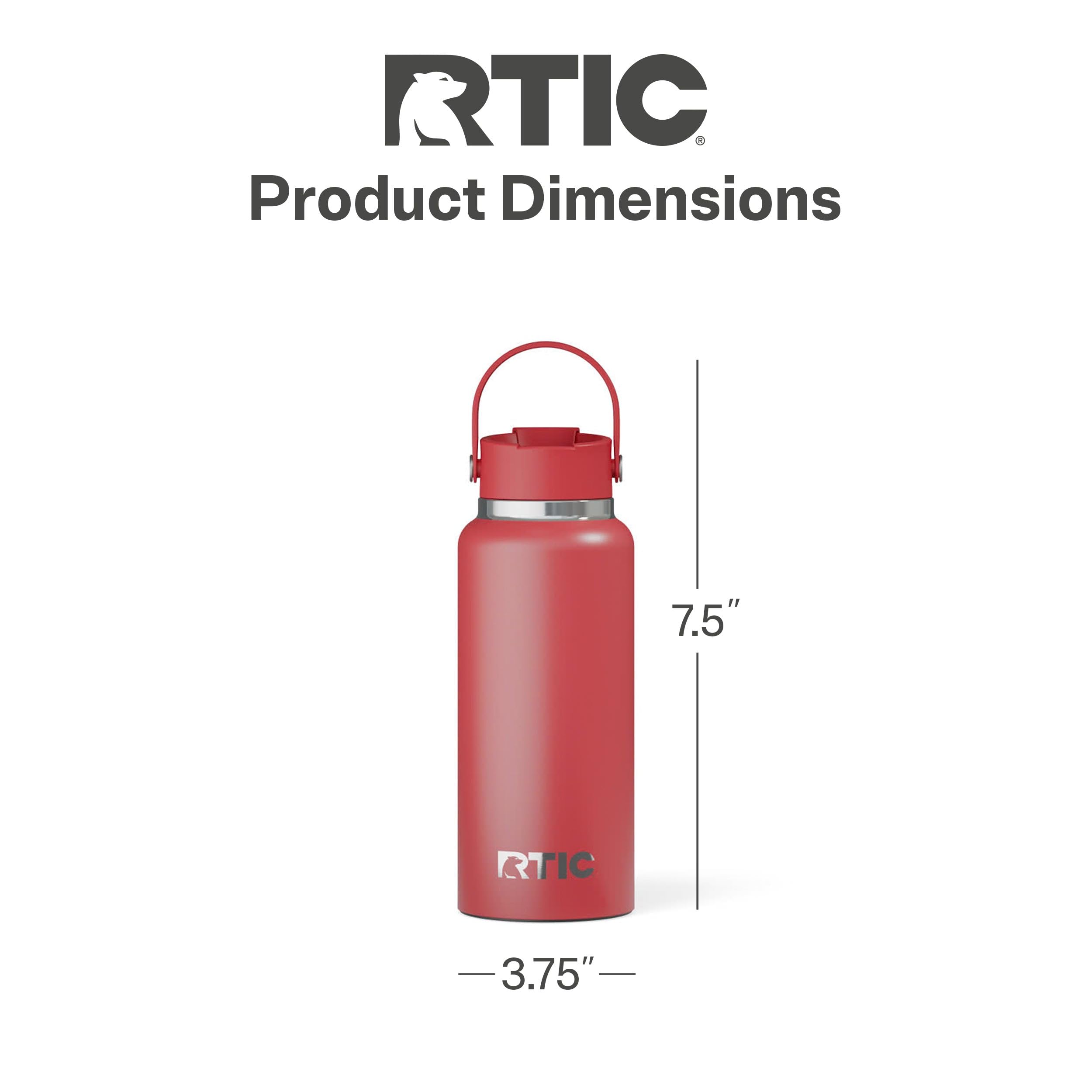 Amazon.com: RTIC 32oz Outback Water Bottle, Ceramic Lined